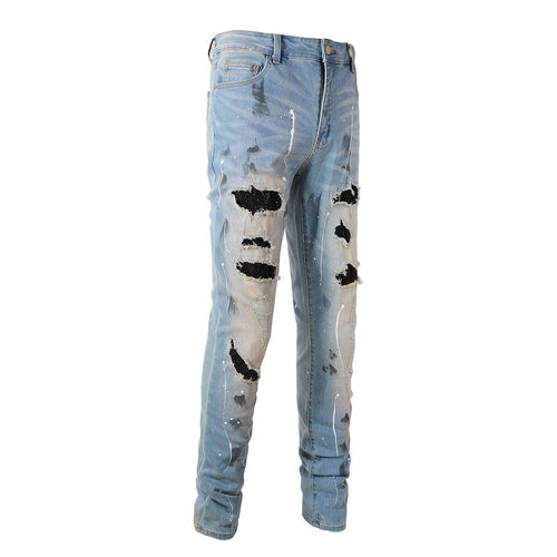 AMIRI Slim Fit Distressed Jeans #6523
