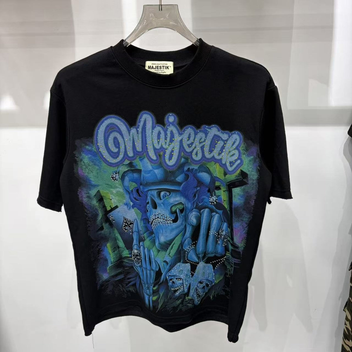 MAJESTIK Front & Back Graphic T-Shirt