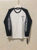 Chrome Hearts Long-Sleeve Shirt White/Black Y84#