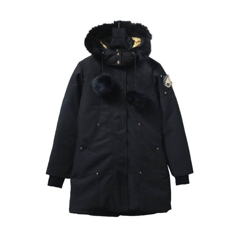 Moose Knuckles Original Shearling Stirling Parka 01 Down Jacket Black
