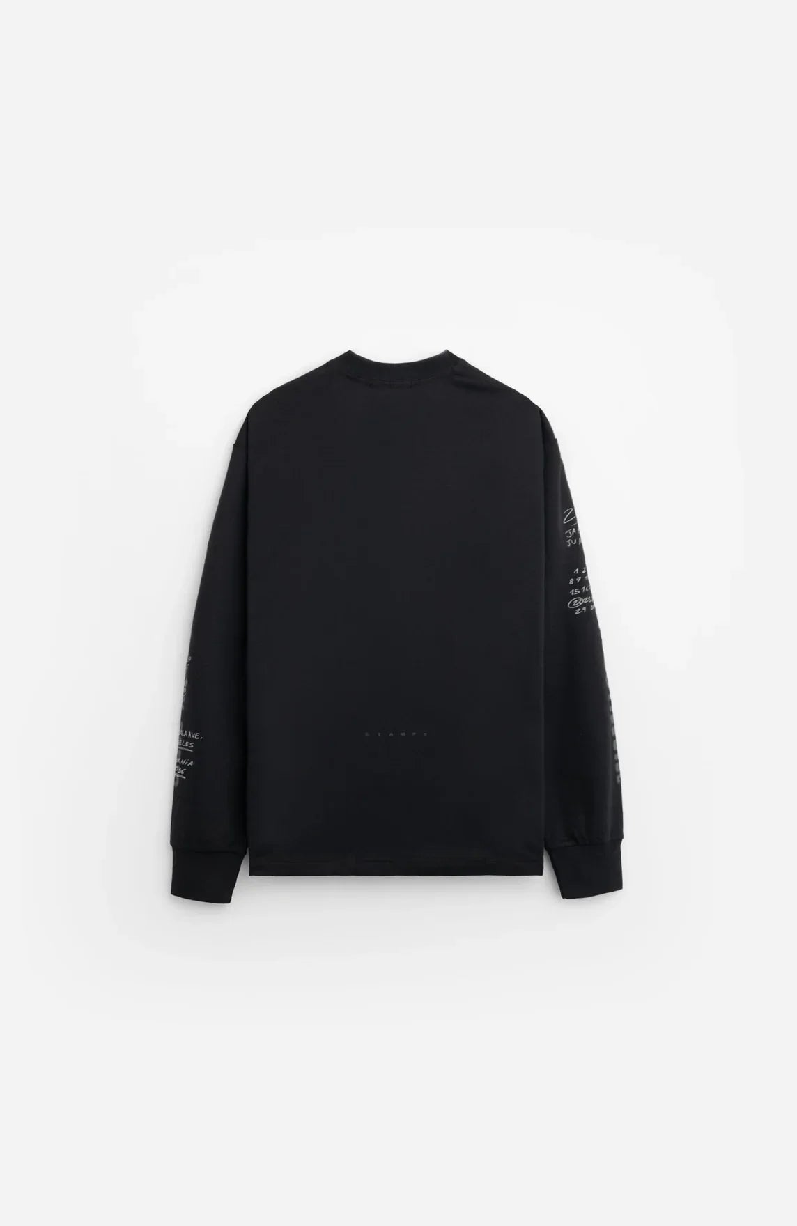 Stampd Mountain Peak LS Relaxed Tee 'Charcoal'