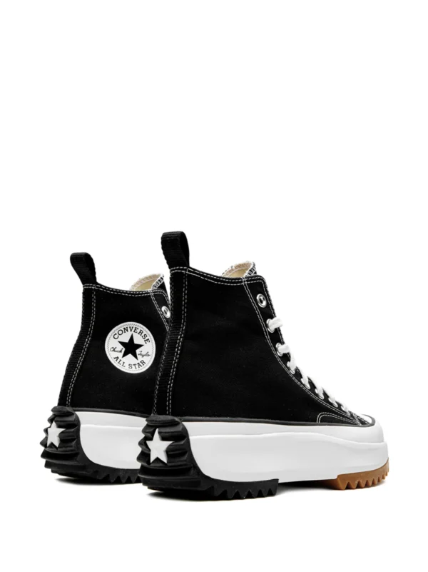 Converse Run Star Hike Hi "Black/White" sneakers - Image 4