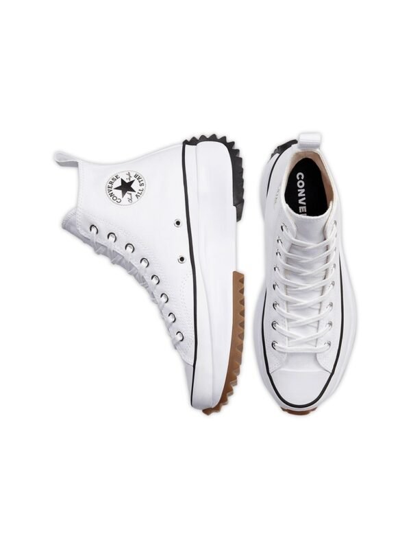Converse Women's Run Star High Platform High White Sneaker - Image 3